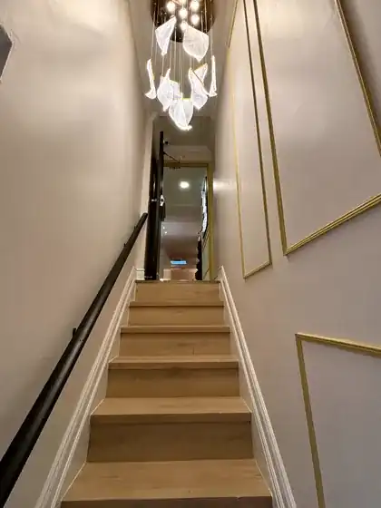 The way up at Knight & Rose Café, Streetsville.