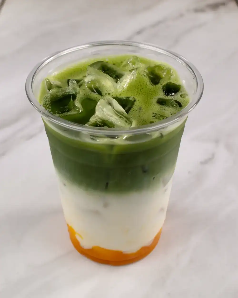 Fusion matcha at Knight & Rose Café, Streetsville, Mississauga.