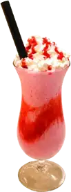 Strawberry Shake at Knight & Rose Café